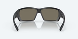 Costa del Mar Tuna Alley Men Fishing Polarized Sunglasses - Front view, showcasing integral hinges and vent system