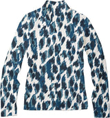 Hot Chillys Women Micro Elite Chamois Print Zip-T