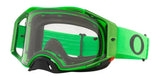 Oakley Airbrake MX Dirt Bike Green Clear Len 1