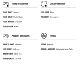 Ray-Ban RB4264 Chromance Unisex Lifestyle Square Sunglasses