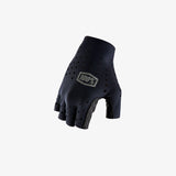 100% SLING Short Finger Women Bike Gloves Black