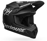 BELL MX-9 MIPS Adult Full-Face Dirt Motorcycle Helmet - Advanced Protection and Comfort Fast House Design Black