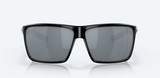 Costa del Mar Rincon Men Fishing Lifestyle Polarized Sunglasses - Front view, showcasing classic West Coast design and polarized lenses