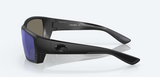 Costa del Mar Tuna Alley Men Fishing Polarized Sunglasses - Front view, showcasing integral hinges and vent system