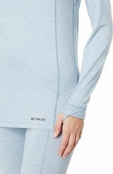 Hot Chillys Women's Clima-Tek Hoodie Midweight Relaxed Fit Base Layer