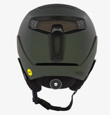 Oakley MOD5 Mips Unisex Snow Ski Winter Helmet in action on a snowy mountain Dark Brush Back