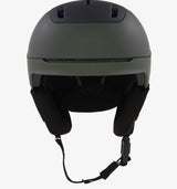 Oakley MOD5 Mips Unisex Snow Ski Winter Helmet in action on a snowy mountain Dark Brush Front