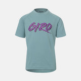 Giro Arc Youth Cycling Jersey - Front view displaying fun graphics and extended sleeves for optimal fit and style