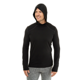 Hot Chillys Men Clima-Tek Hoodie Midweight Relaxed Fit Base Layer