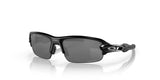 Oakley Flak XXS Unisex Lifestyle Sunglasses for youth ages 6-10, featuring lightweight O-Matter™ material and Unobtainium® earsocks and nosepads for enhanced comfort and performance.