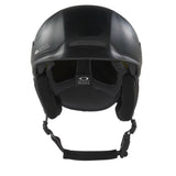 Oakley MOD5 Mips Unisex Snow Ski Winter Helmet in action on a snowy mountain Black 01 Front