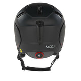 Oakley MOD5 Mips Unisex Snow Ski Winter Helmet in action on a snowy mountain Black 01 back
