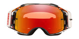 Oakley Airbrake Unisex MTB Goggles - Front view, showcasing Factory Lite Vent mesh for airflow and protection