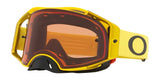 Oakley Airbreak MX Bike Prizm Mx Bronze Lenses,  Moto Yellow Strap