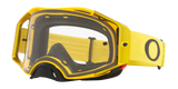 Oakley Airbreak MX Bike Clear Lenses,  Moto Yellow Strap