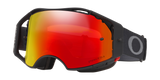 Oakley Airbrake Unisex MTB Goggles - Front view, showcasing Factory Lite Vent mesh for airflow and protection