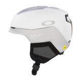 Oakley MOD5 Mips Unisex Snow Ski Winter Helmet in action on a snowy mountain White 1