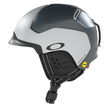Oakley MOD5 Mips Unisex Snow Ski Winter Helmet in action on a snowy mountain Matte Grey 1