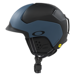 Oakley MOD5 Mips Unisex Snow Ski Winter Helmet in action on a snowy mountain Dark Blue1