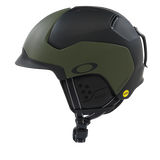 Oakley MOD5 Mips Unisex Snow Ski Winter Helmet in action on a snowy mountain Dark Brush 1