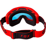 Fox Racing Unisex Main Stray Spark Motocross and MTB Goggle Red top
