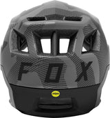 Fox Racing Dropframe Pro Camo Unisex MTB Helmet Grey Camo Back