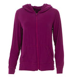 KicKee Womenswear Bamboo Lightweight Hoodie