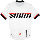 Smith & Castelli Collab Road Cycling Jersey Squall - Front view, showcasing technical fabric and stylish design