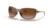 Oakley Cohort Women Sunglasses with a generously sized rectangular shape, thinly curved frame, and full coverage wrap, designed for all-day comfort and performance.
