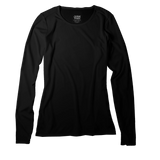 Polarmax Women's Merino Wool Crewneck Midweight Relaxed Fit Base Layer