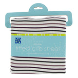 Kickee Pants Print Fitted Crib Sheet