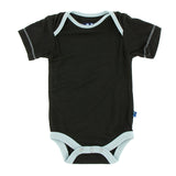 Kickee Pants Solid Short Sleeve One Piece