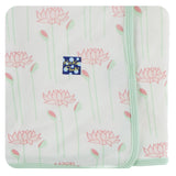 Kickee Pants Print Swaddling Blanket