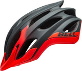 Bell Drifter MIPS Unisex Bike Helmet in sleek design with removable visor. Matte Gloss Grey Infrared Left