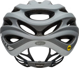 Bell Drifter MIPS Unisex Bike Helmet in sleek design with removable visor. Matte Gloss Grays Back