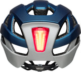 BELL Falcon XRV LED Mips Road Bike Helmet - Versatile & Illuminated Matte Blue Grey Back