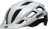 BELL Falcon XRV Mips Adult Road Bike Helmet with visor for sun protection matte gloss white black front left