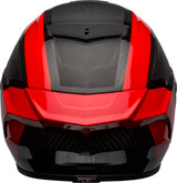 BELL Race Star Flex DLX Adult Street Motorcycle Helmet with ProTint shield. Matte Glosse Gray Red