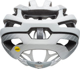 Bell Z20 MIPS Bike Helmet Shade Matte Gloss Silver White Back