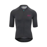 Giro Men Chrono Elite Jersey in vibrant color, designed for adult cyclists charcoal mica ghosted front