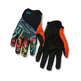 Giro DND Jr II Unisex Youth Cycling Gloves in action on young rider Blast