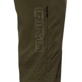 Giro Men's Havoc Short - Durable and Comfortable MTB Shorts trail Green Ghosted detail