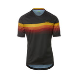 Giro Men Roust Jersey MTB Shirt - Lightweight and Breathable Cycling Apparel Black Heatwave Ghosted