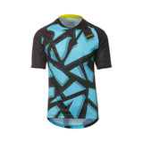Giro Men Roust Jersey MTB Shirt - Lightweight and Breathable Cycling Apparel Blue Reveal Camo Ghosted