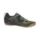 Giro Ventana Men Adult Cycling Shoes - Side view, showcasing BOA closure and rugged outsole olive