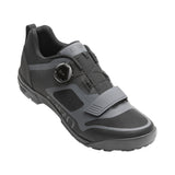 Giro Ventana Men Adult Cycling Shoes - Side view, showcasing BOA closure and rugged outsole greey dark shadow