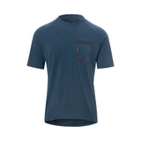 Giro Men Venture Jersey Adult MTB Jersey for trails, gravel roads, and bike tours Blue