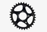 Race Face Chairing Direct Mount Oval Cinch 24mm/30mm Black Mtb Component