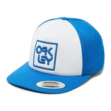 OAKLEY LOGO SNAPBACK ADJUSTABLE HATS MEN LIFESTYLE HAT - Ozone Blue