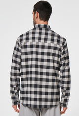 Oakley Checkered Ridge Men Long Sleeve - Stone Grey